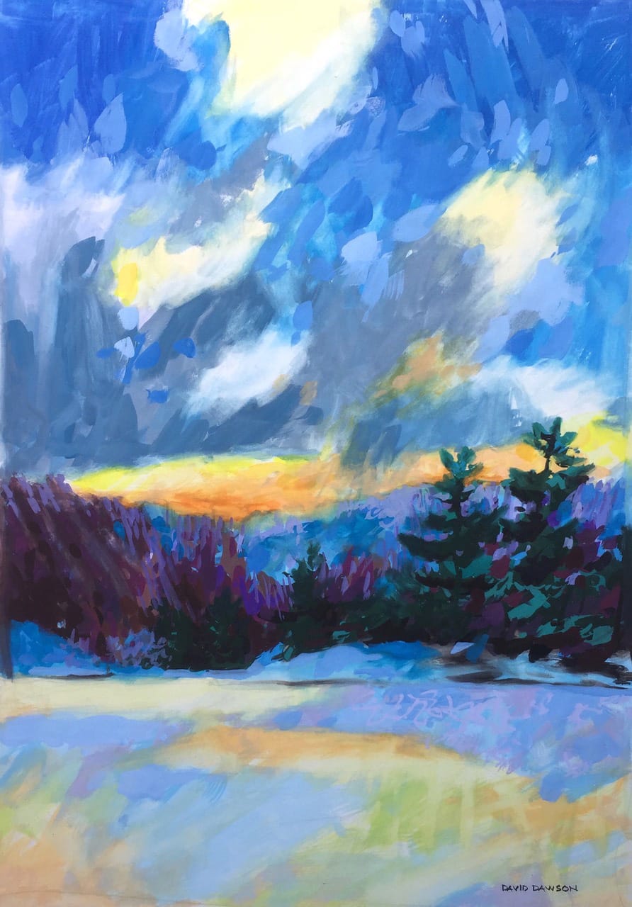 painting close up
