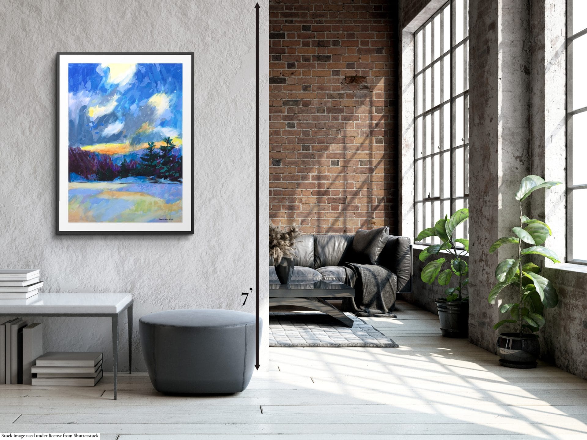 painting in interior