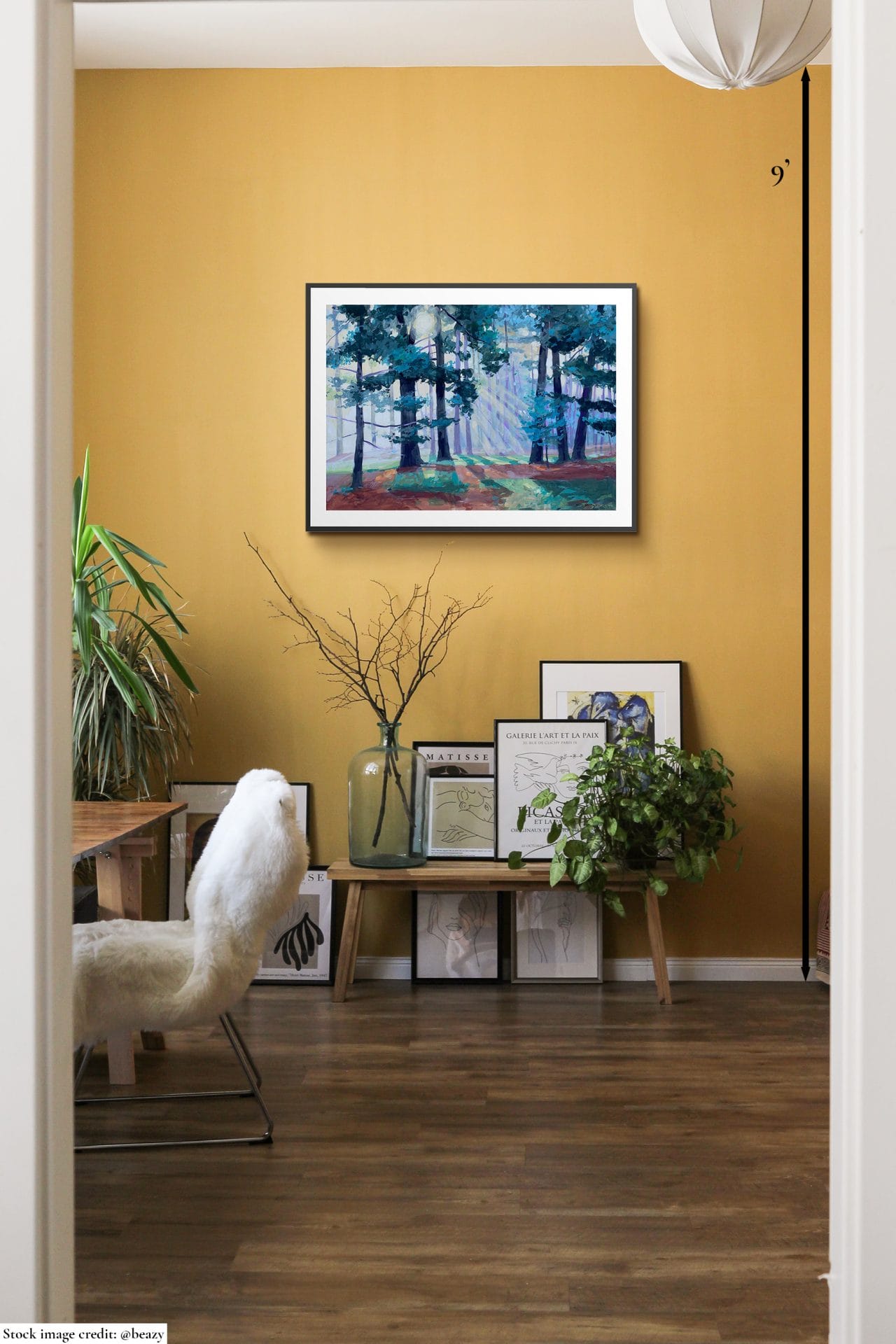 painting in interior