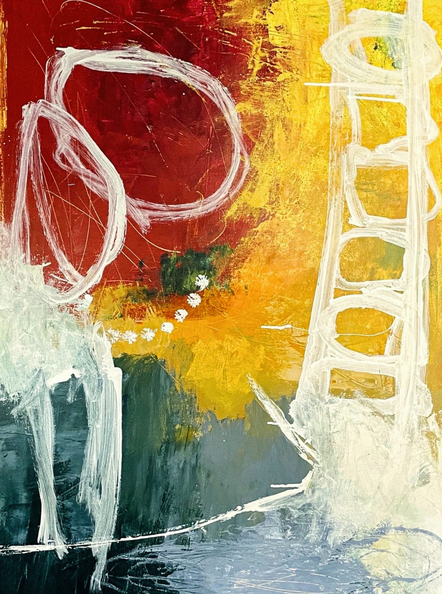 painting close up