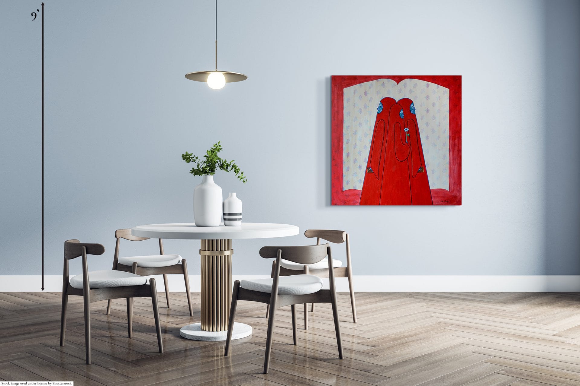 painting in interior