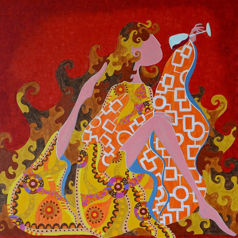 painting close up