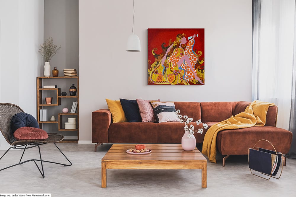 painting in interior