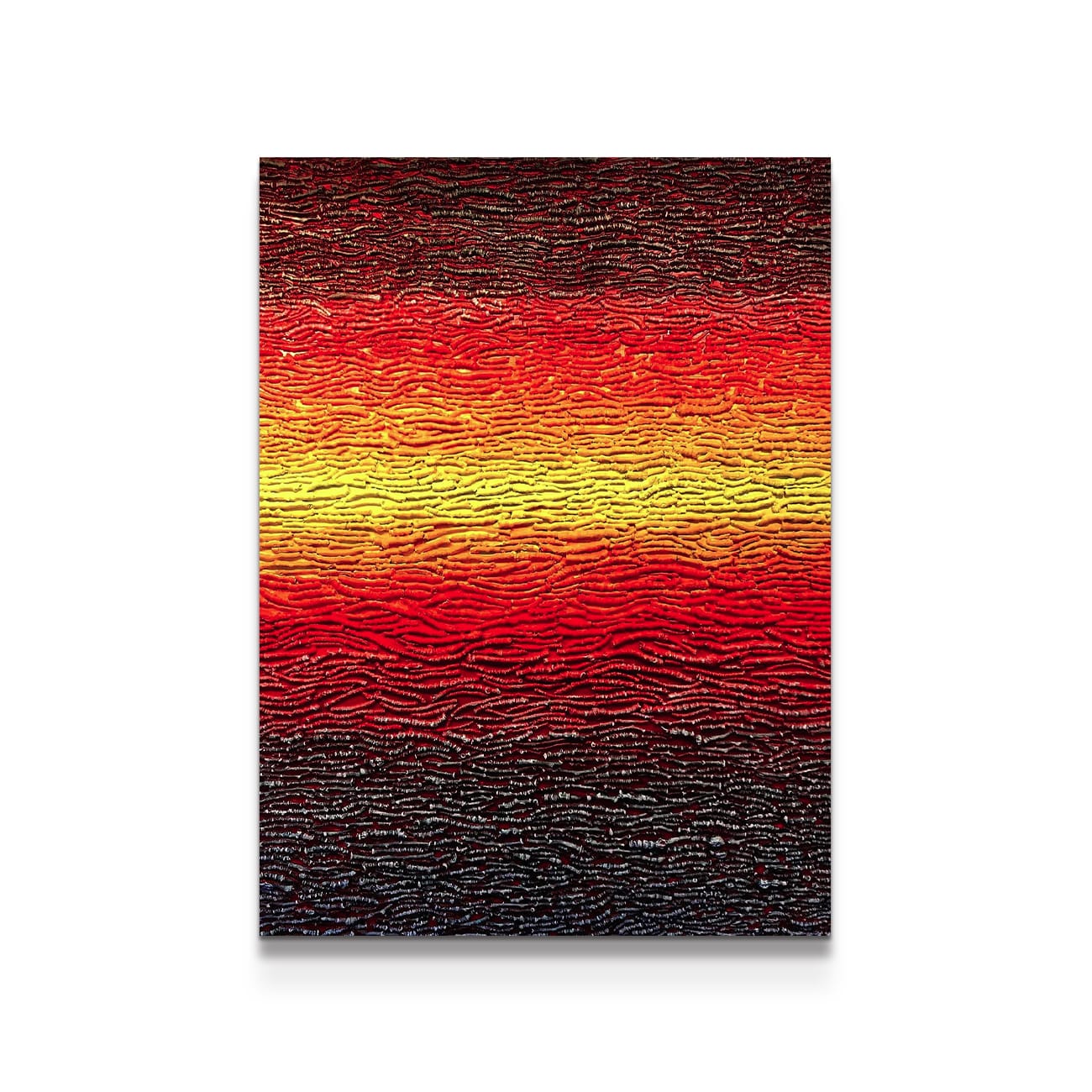painting on white background