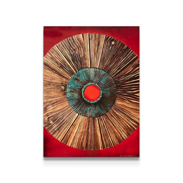 painting on white background
