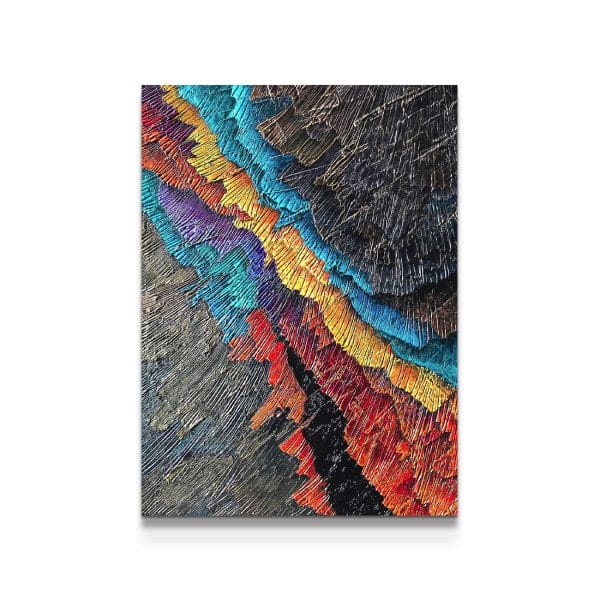 painting on white background