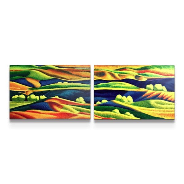 painting on white background