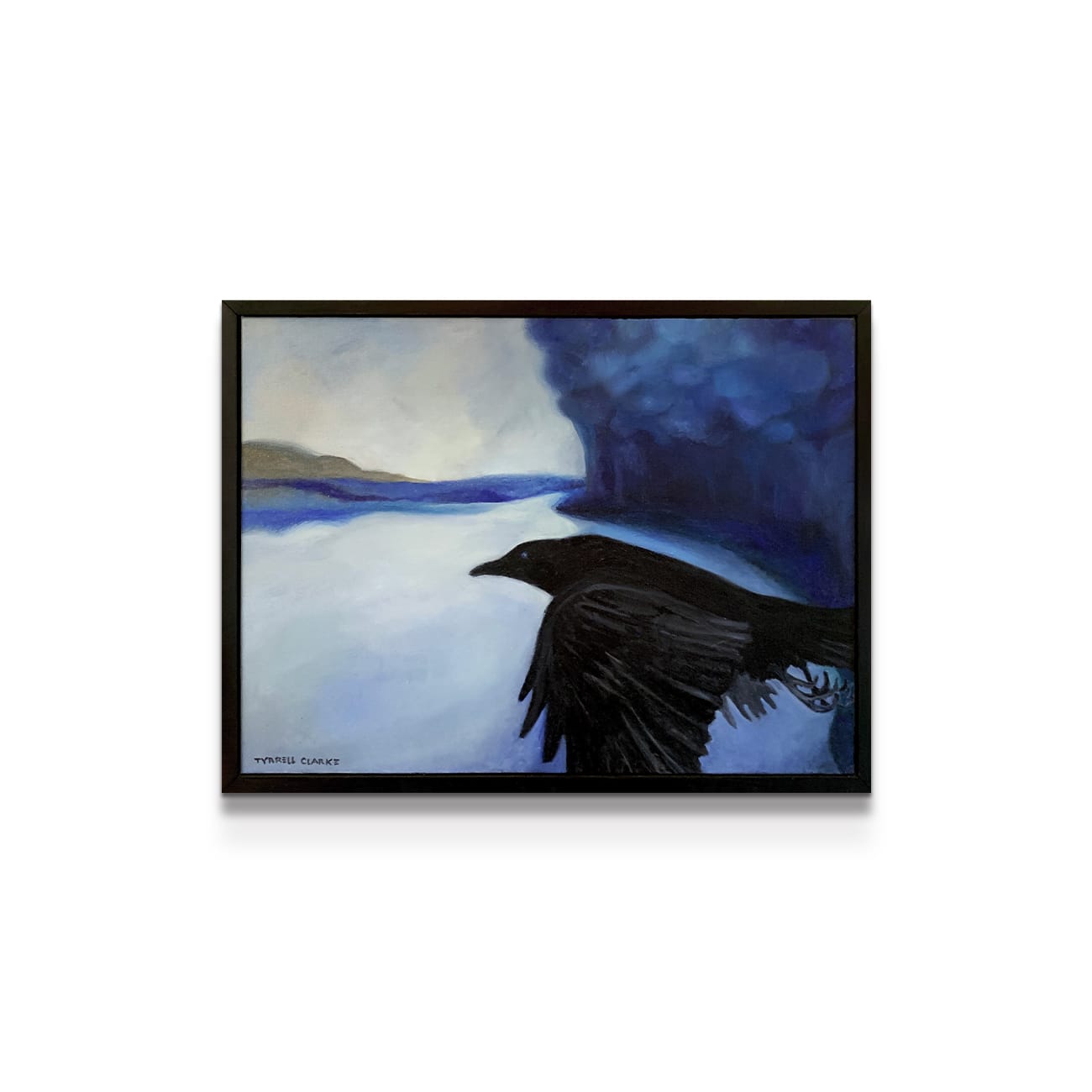 painting on white background