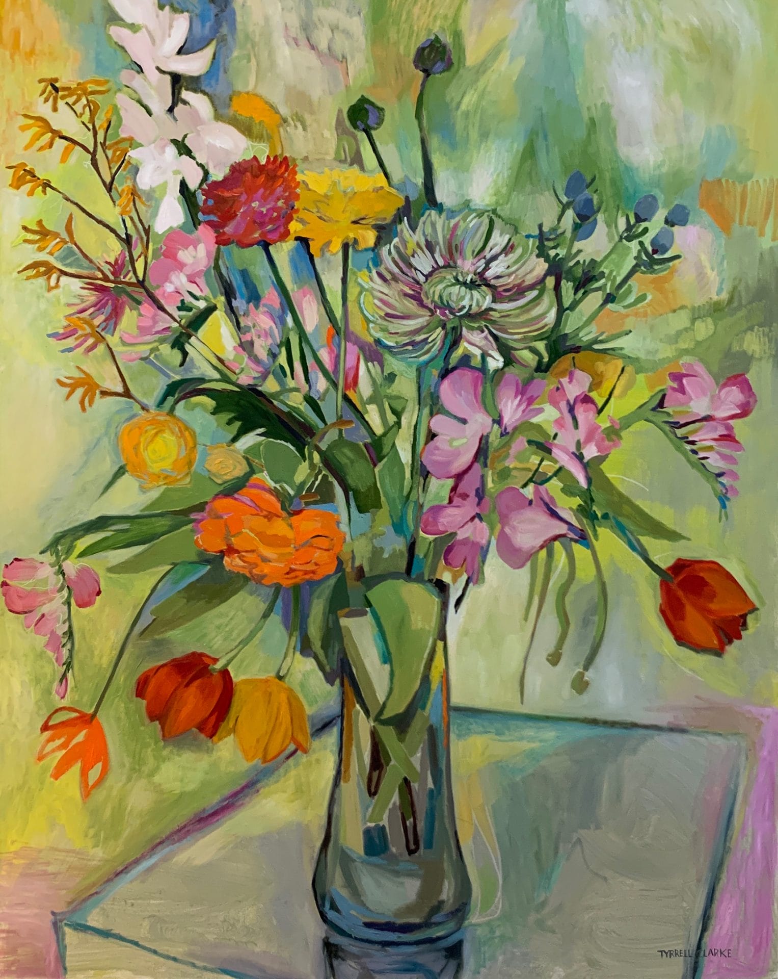 painting close up
