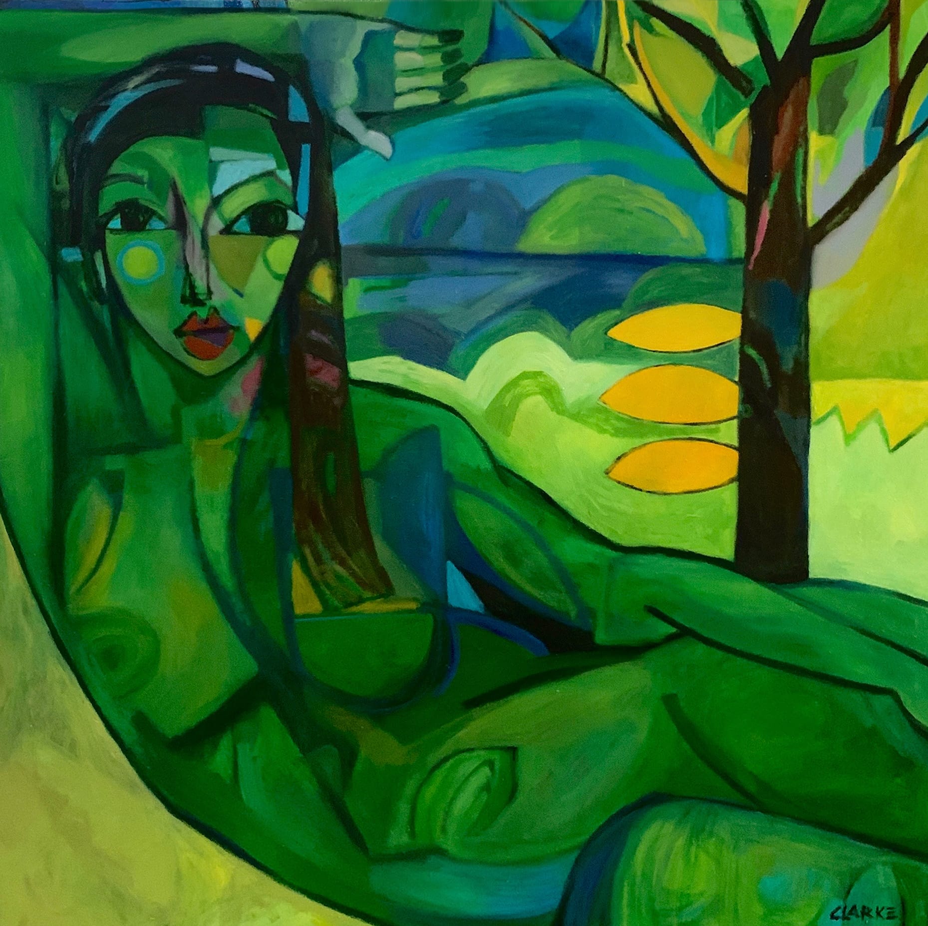 painting close up