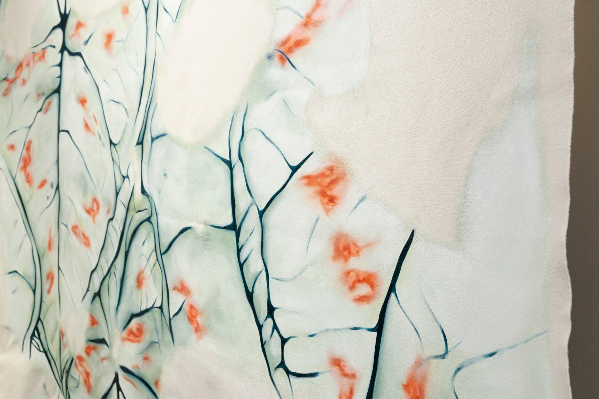 painting close-up