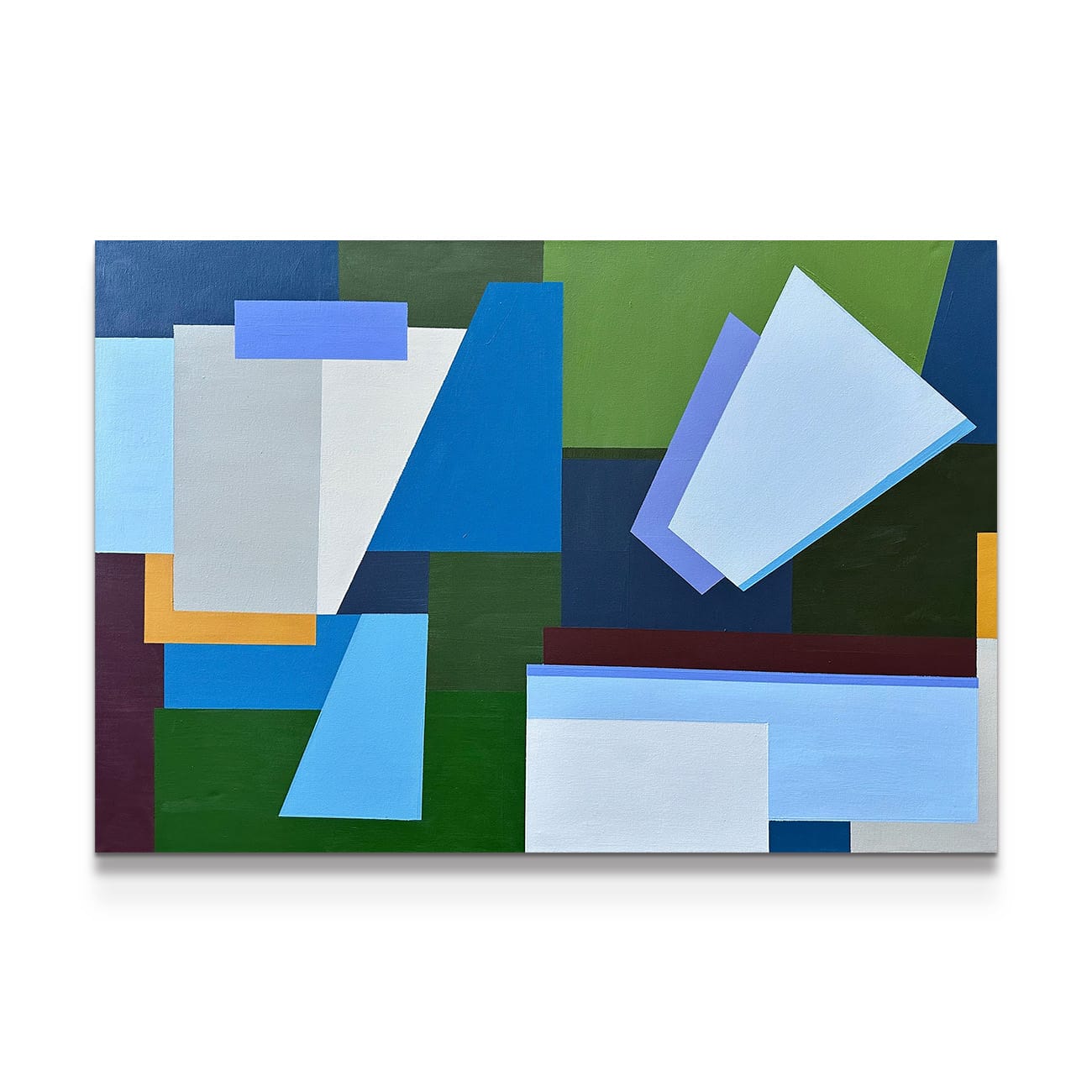 painting on white background