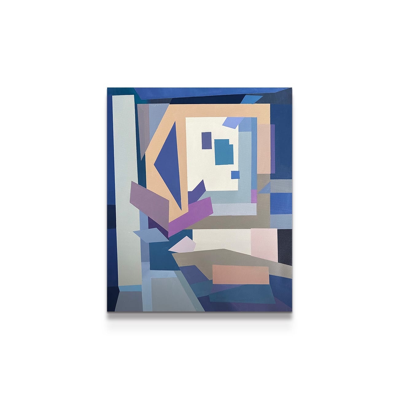 painting on white background