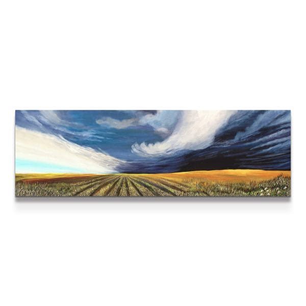 painting on white background
