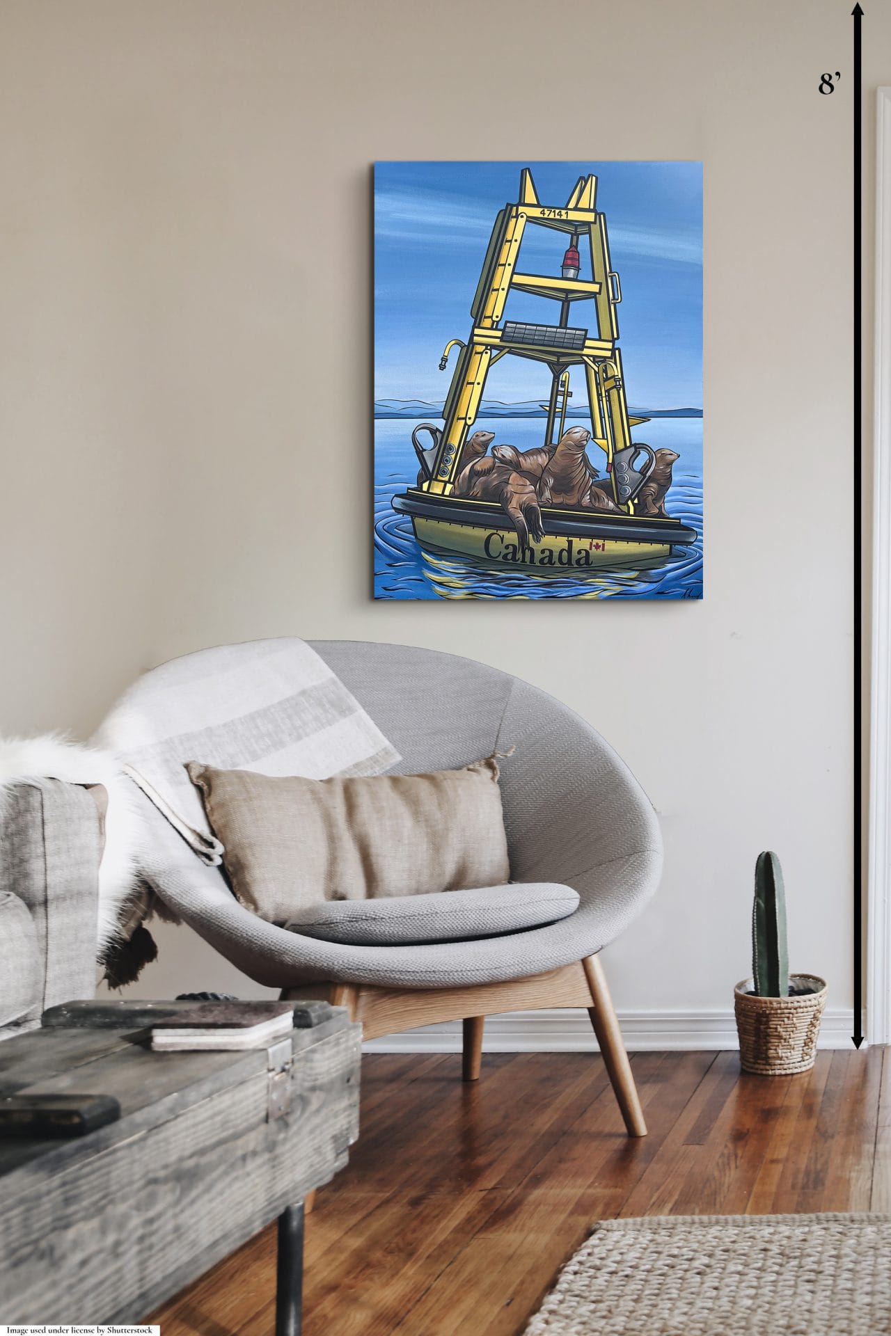 painting in interior