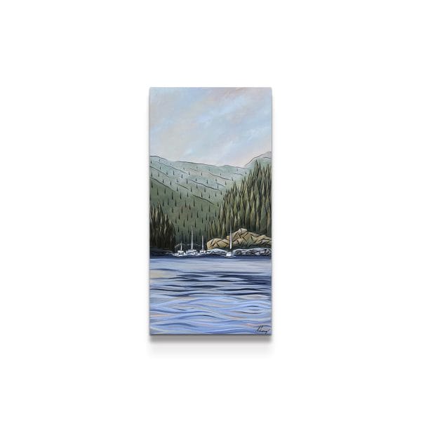 painting on white background