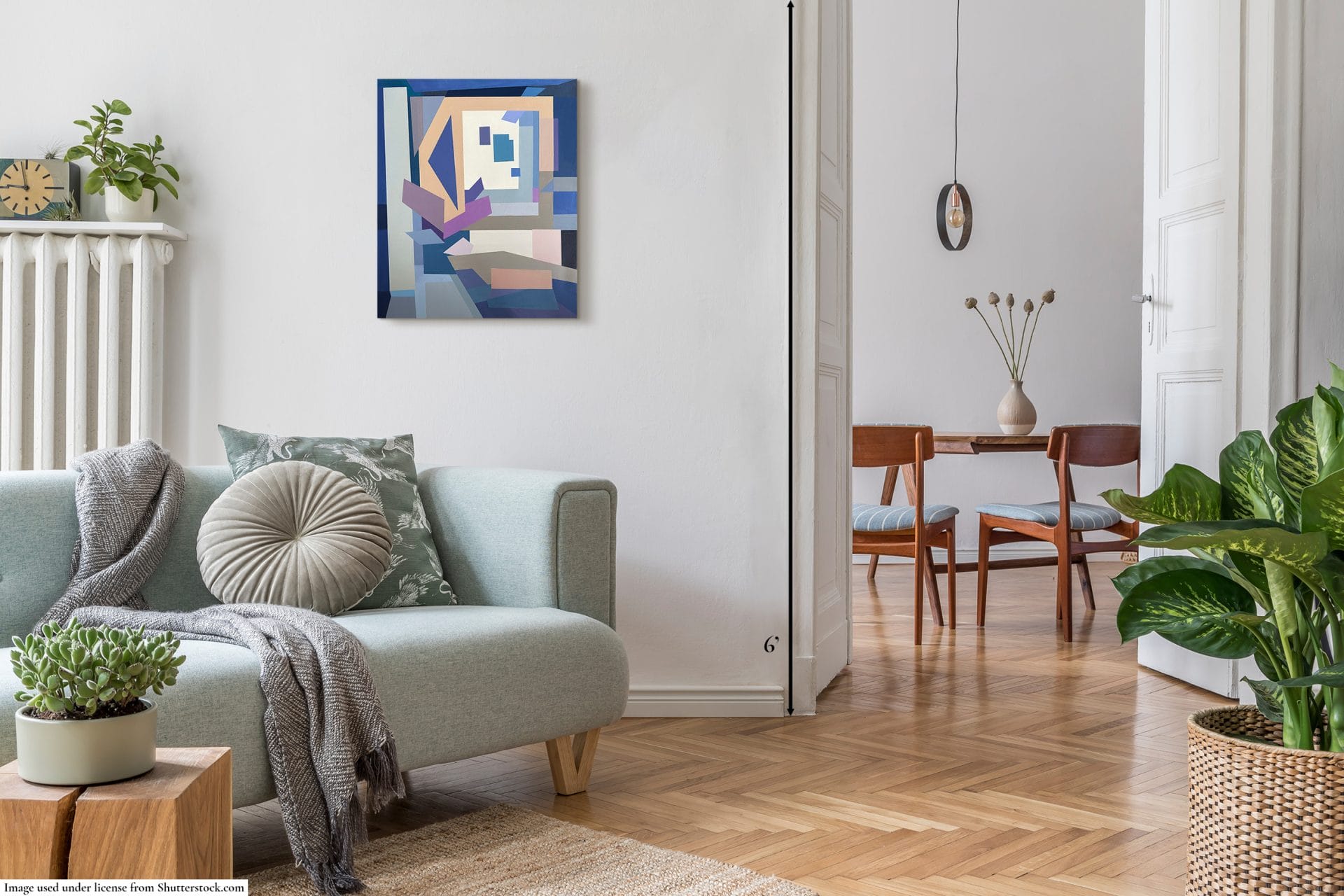 painting in interior