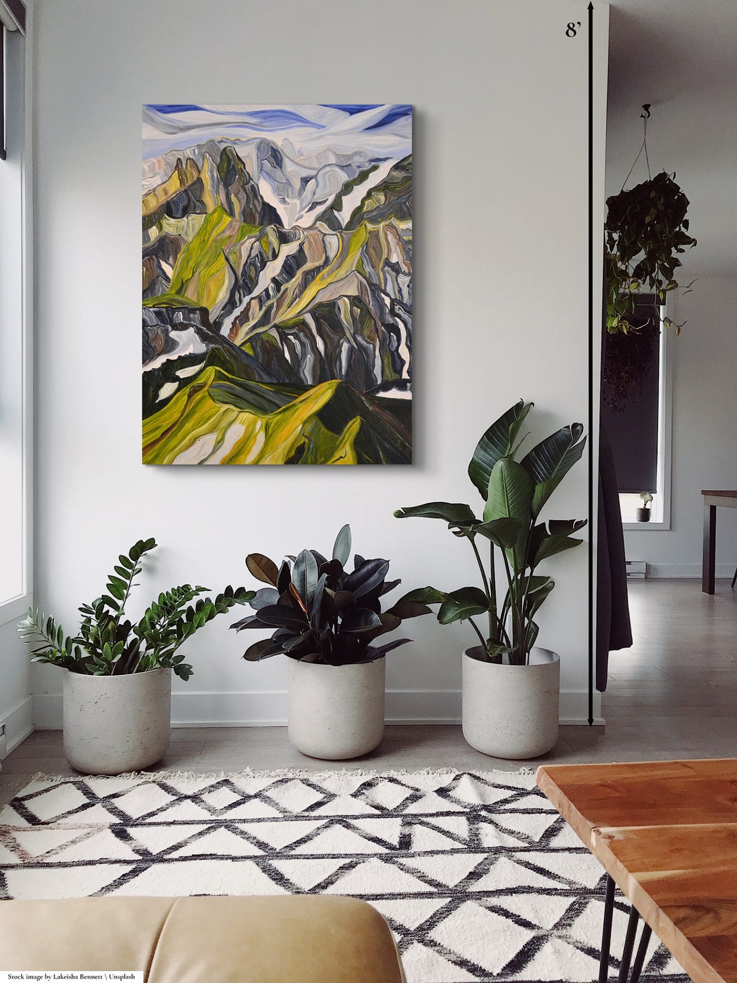 painting in interior