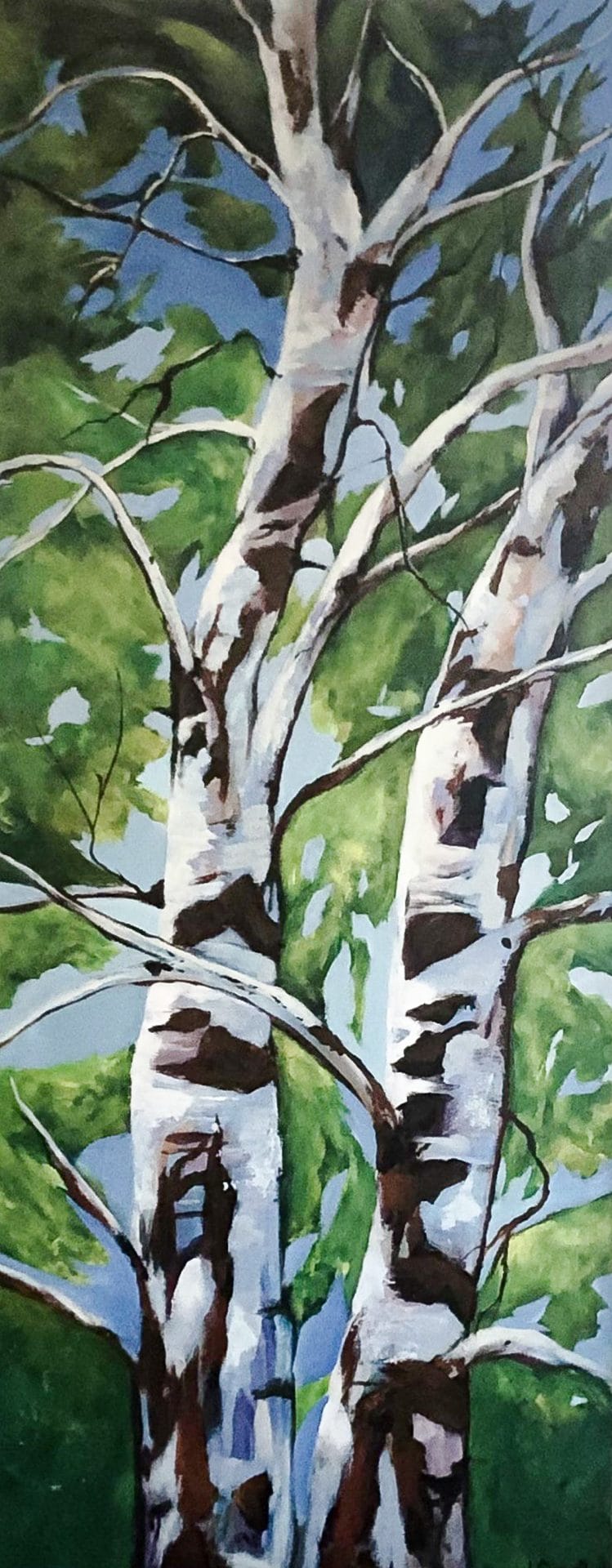painting close up