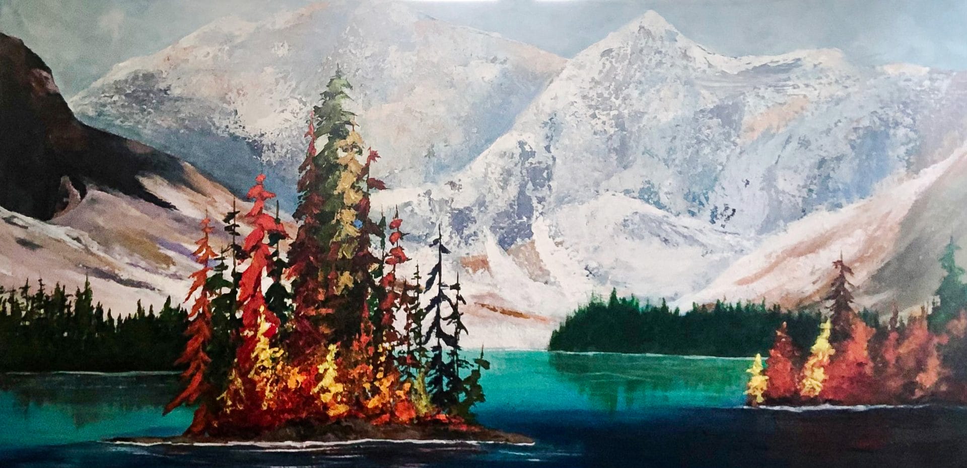 painting close up