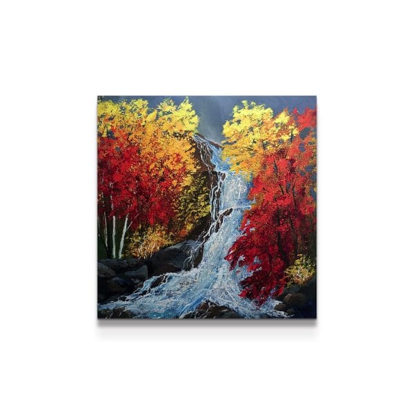 painting on white background