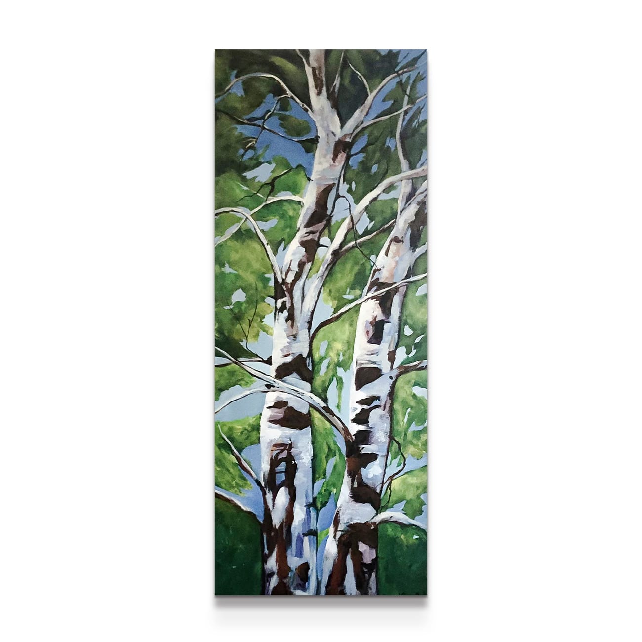 painting on white wall