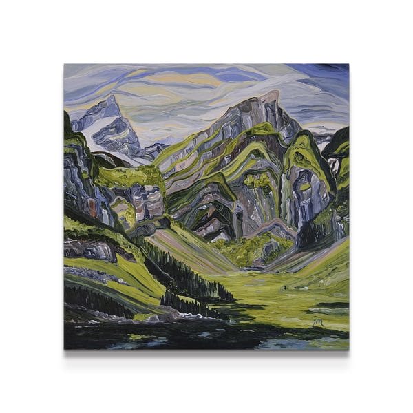 painting on white background