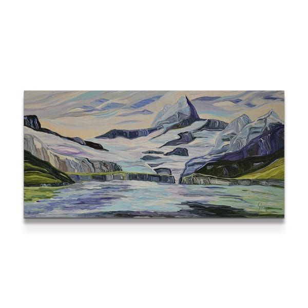 painting on white background