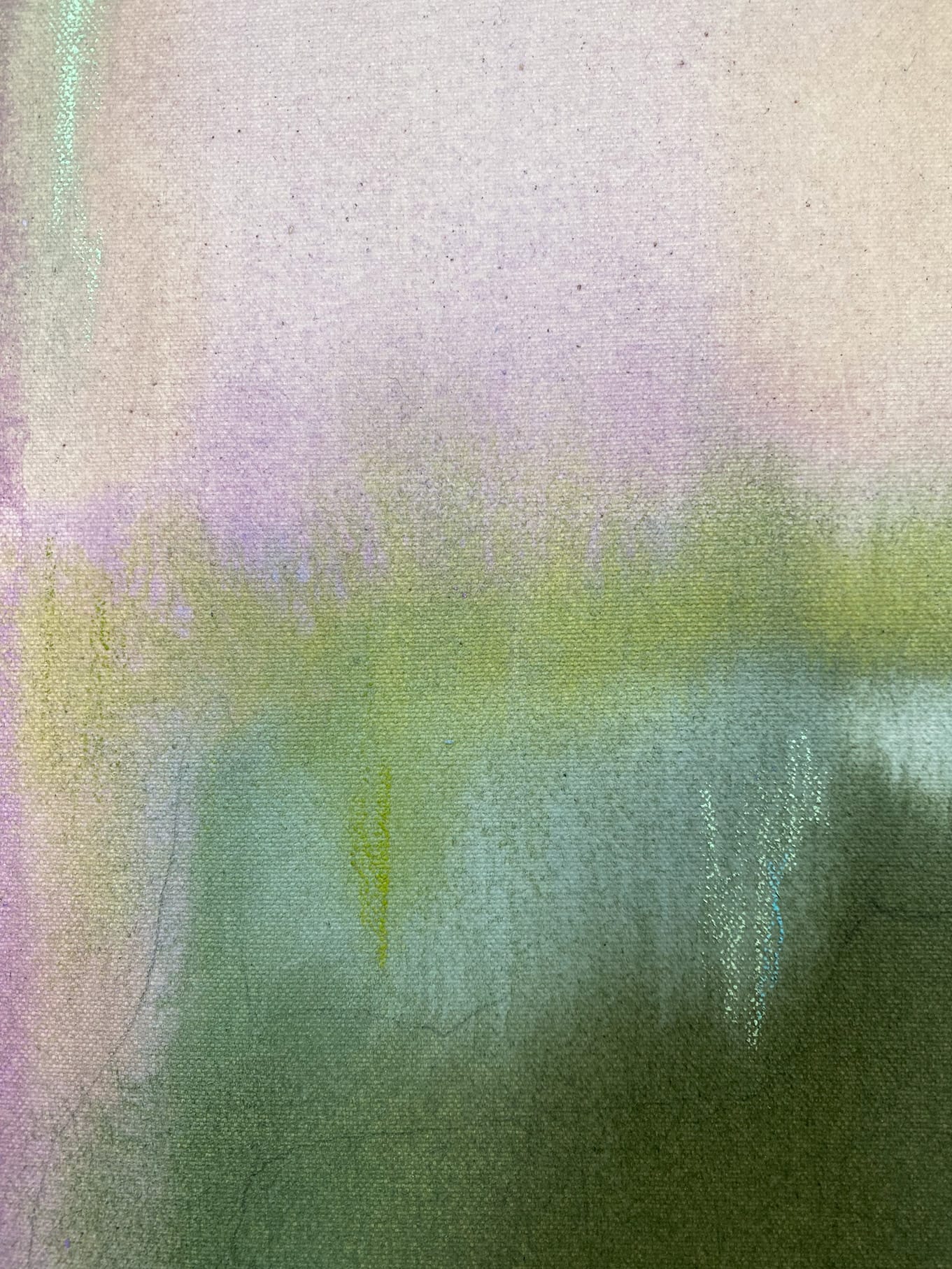 painting close-up