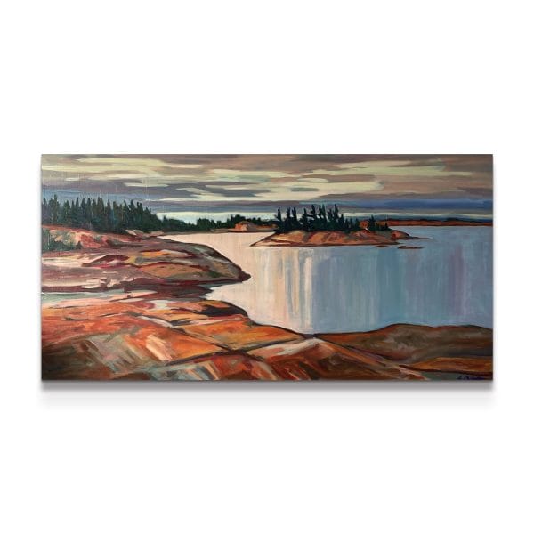 painting on white background