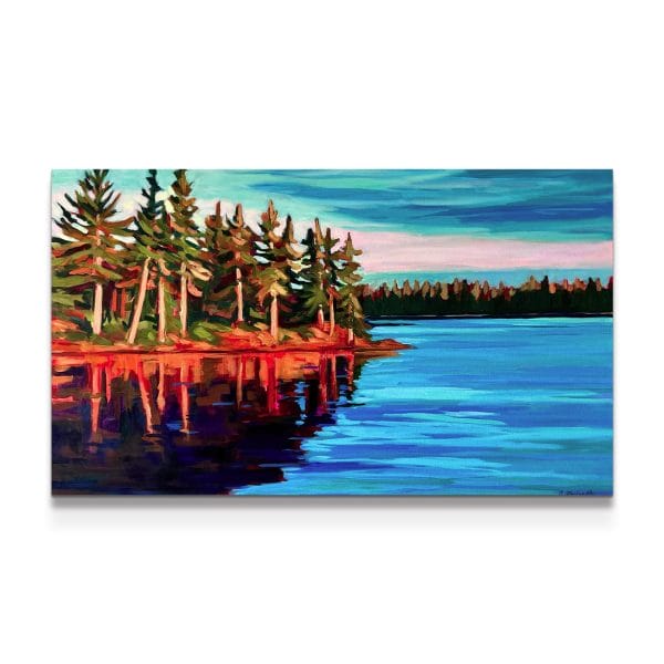painting on white background