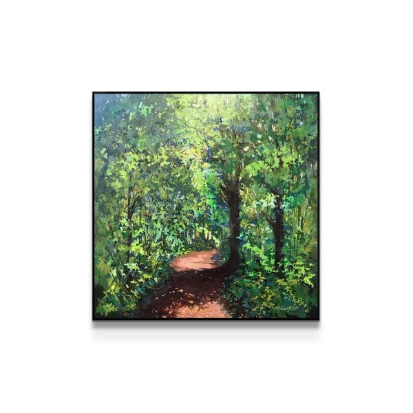 painting on white background