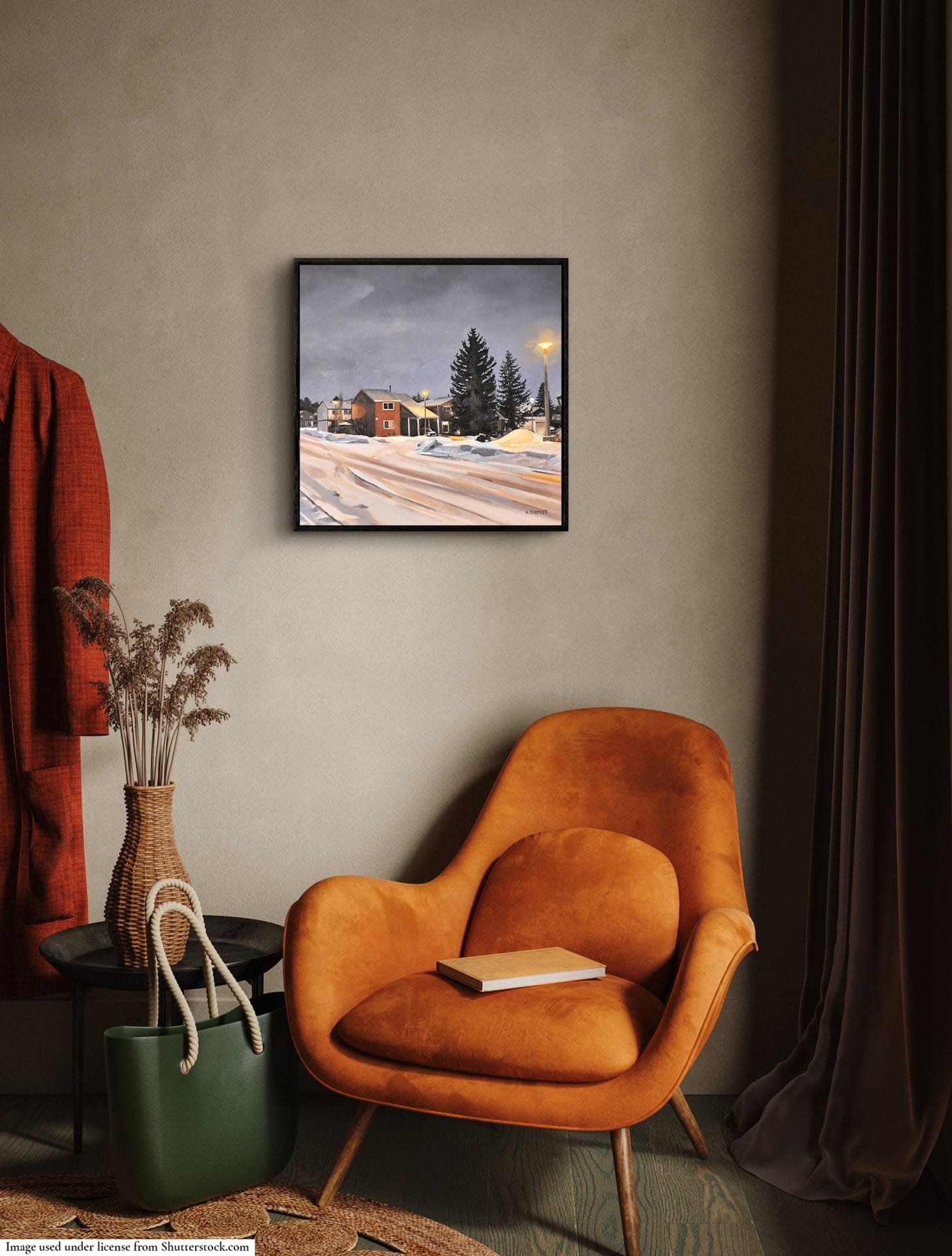 painting in interior
