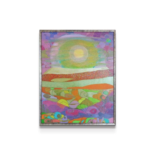 painting on white background