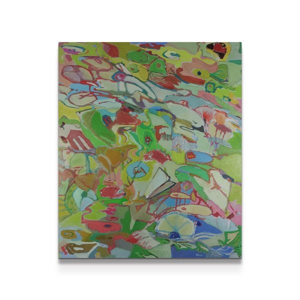 painting on white background