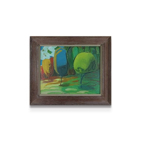 painting on white background