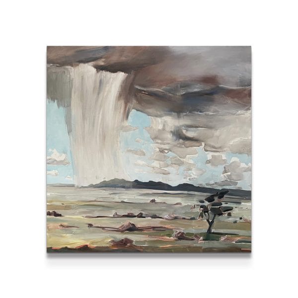 painting on white background
