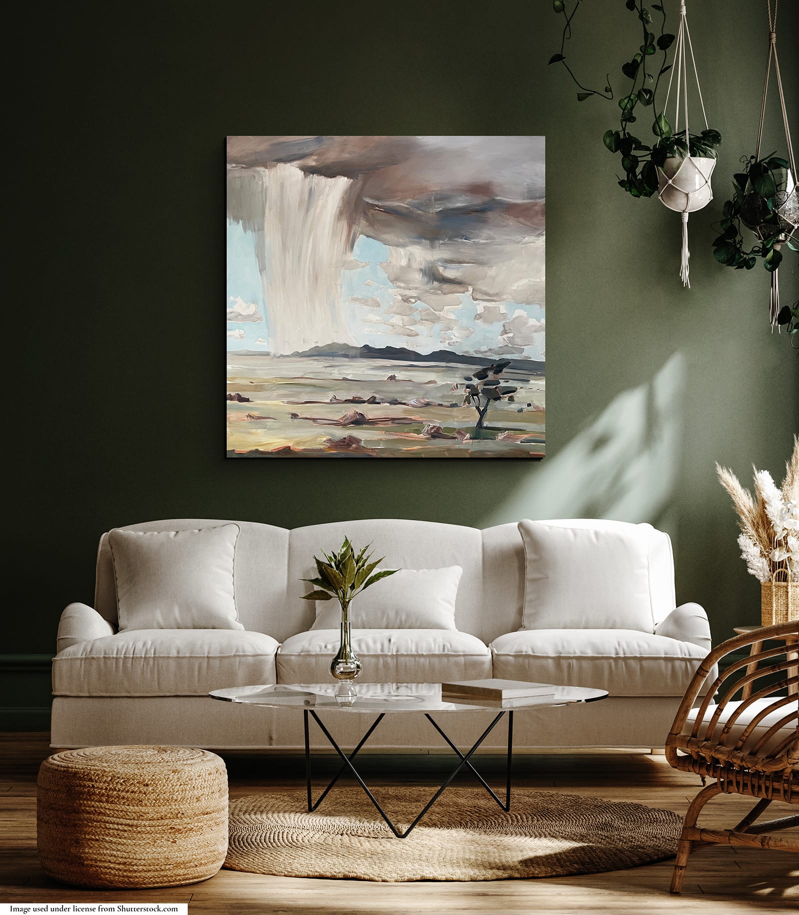 painting in interior