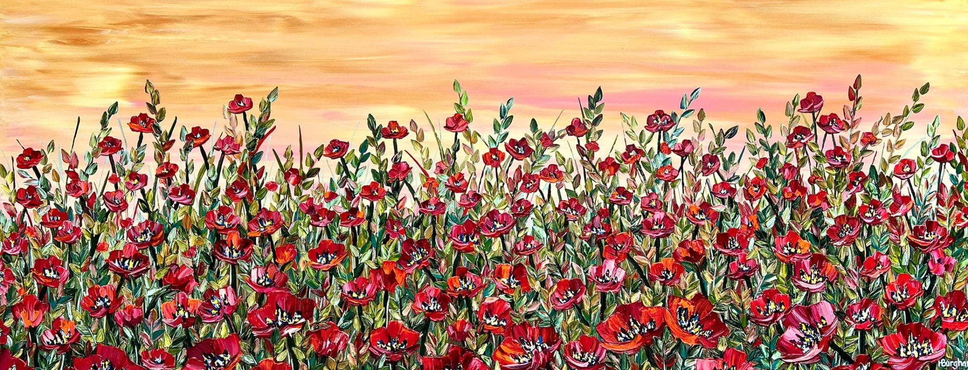painting close-up