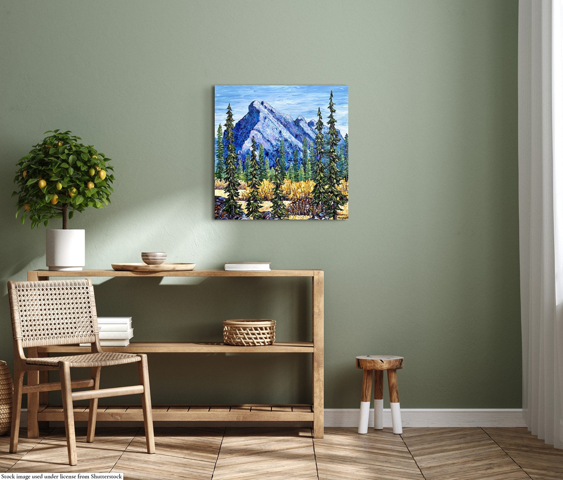 painting in interior
