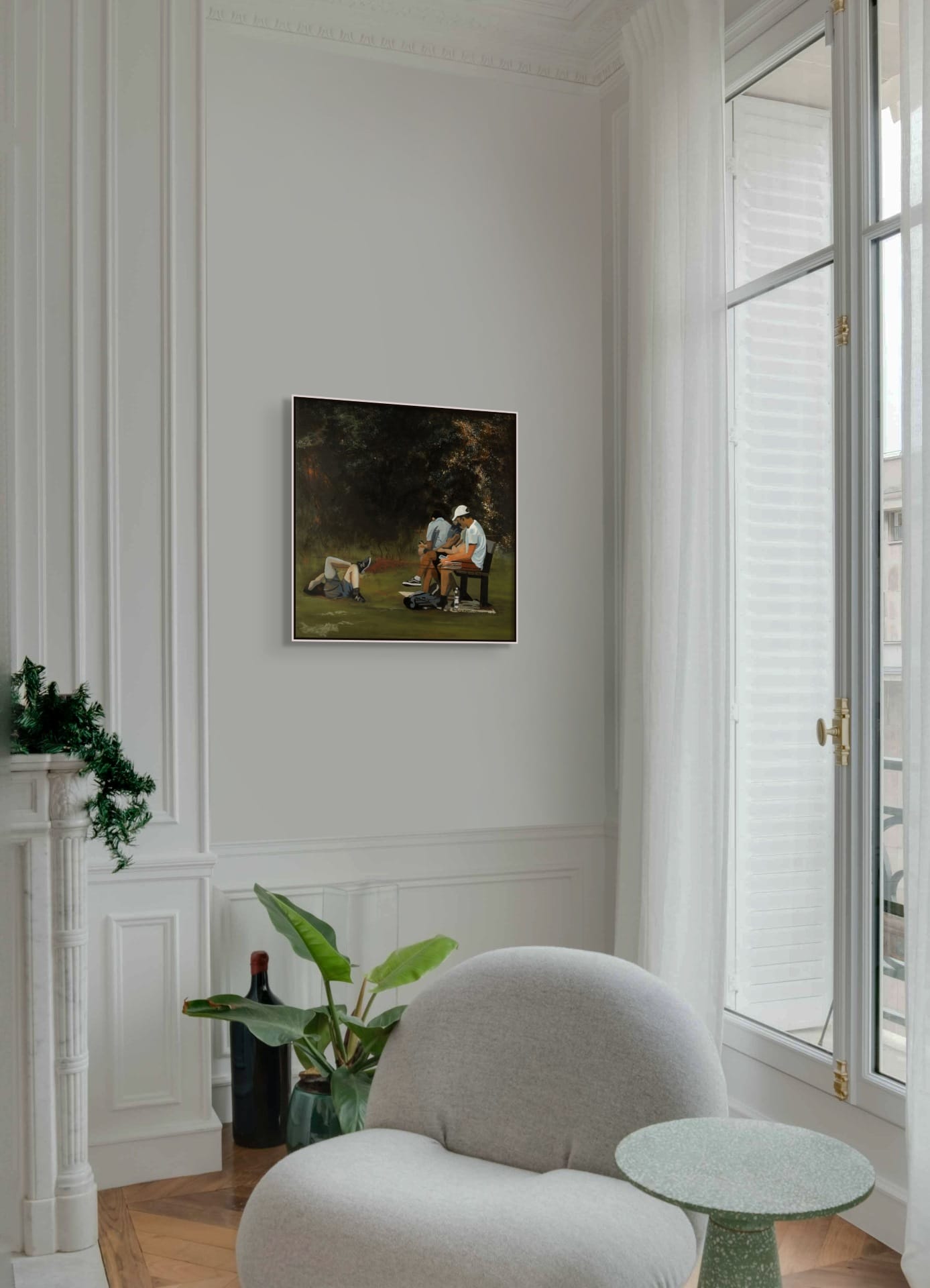 painting in interior