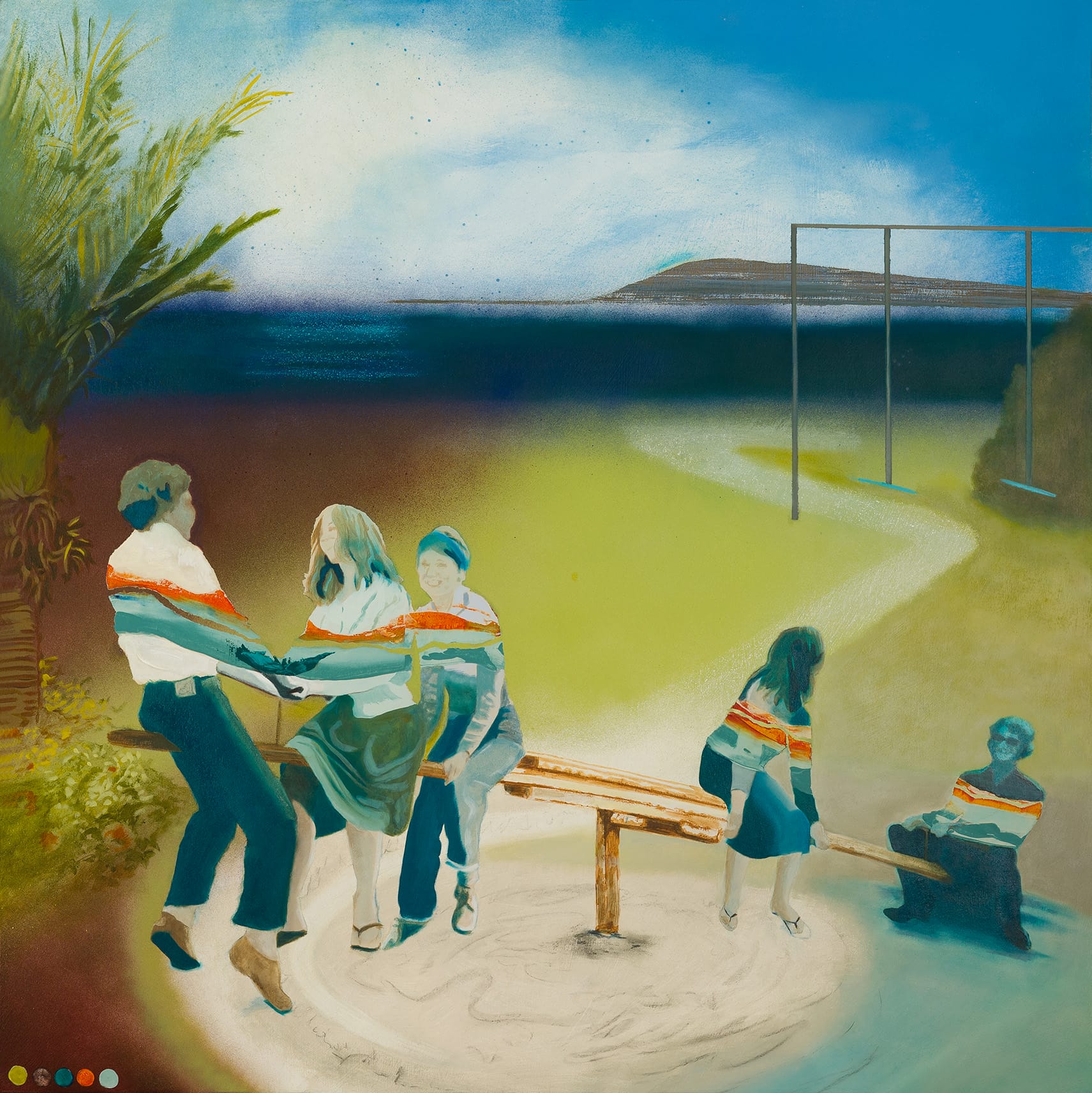 painting close up