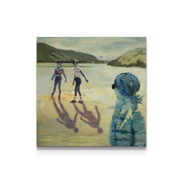 painting on white background