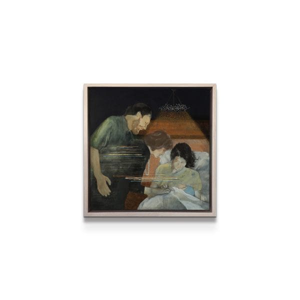 painting on white background