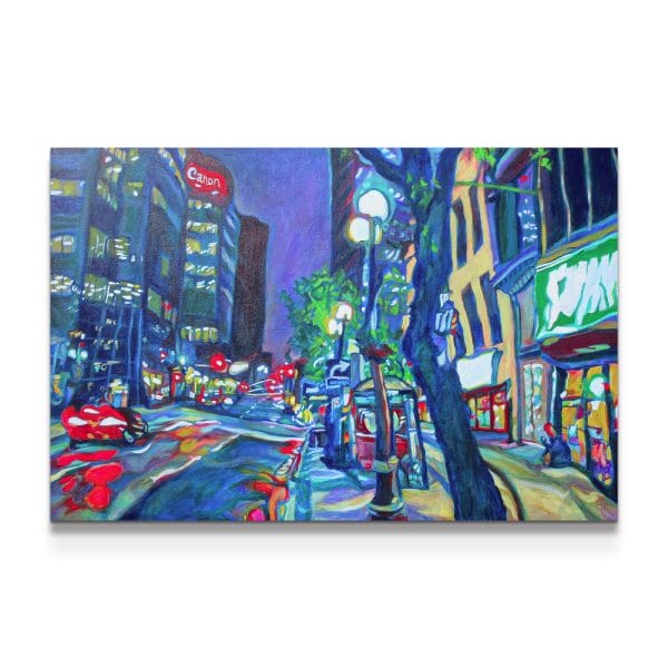 painting on white background