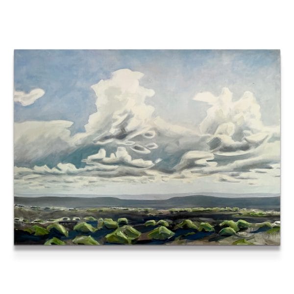 painting on white background