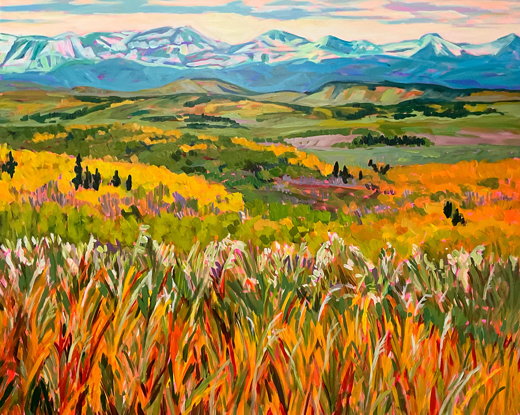 painting close up
