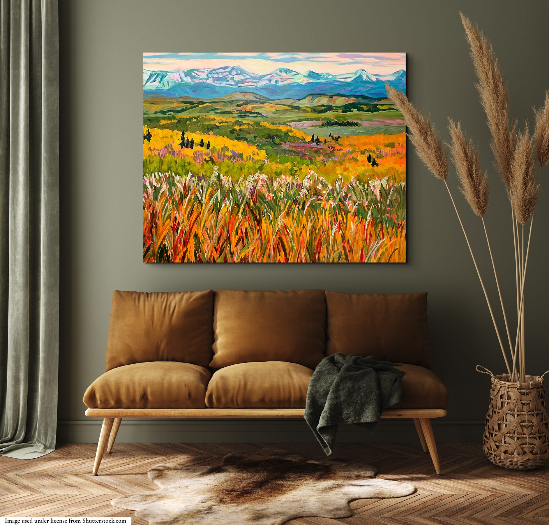 painting in interior