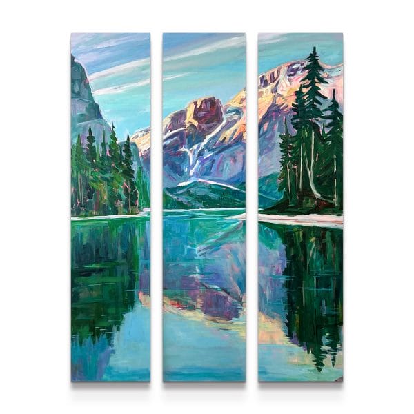 painting on white background