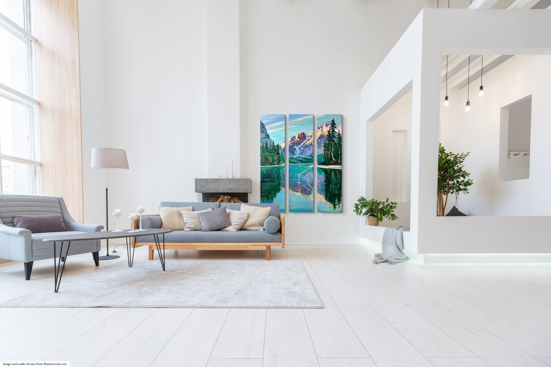 Mountain Serenity [Triptych] | ArtMatch Online Gallery